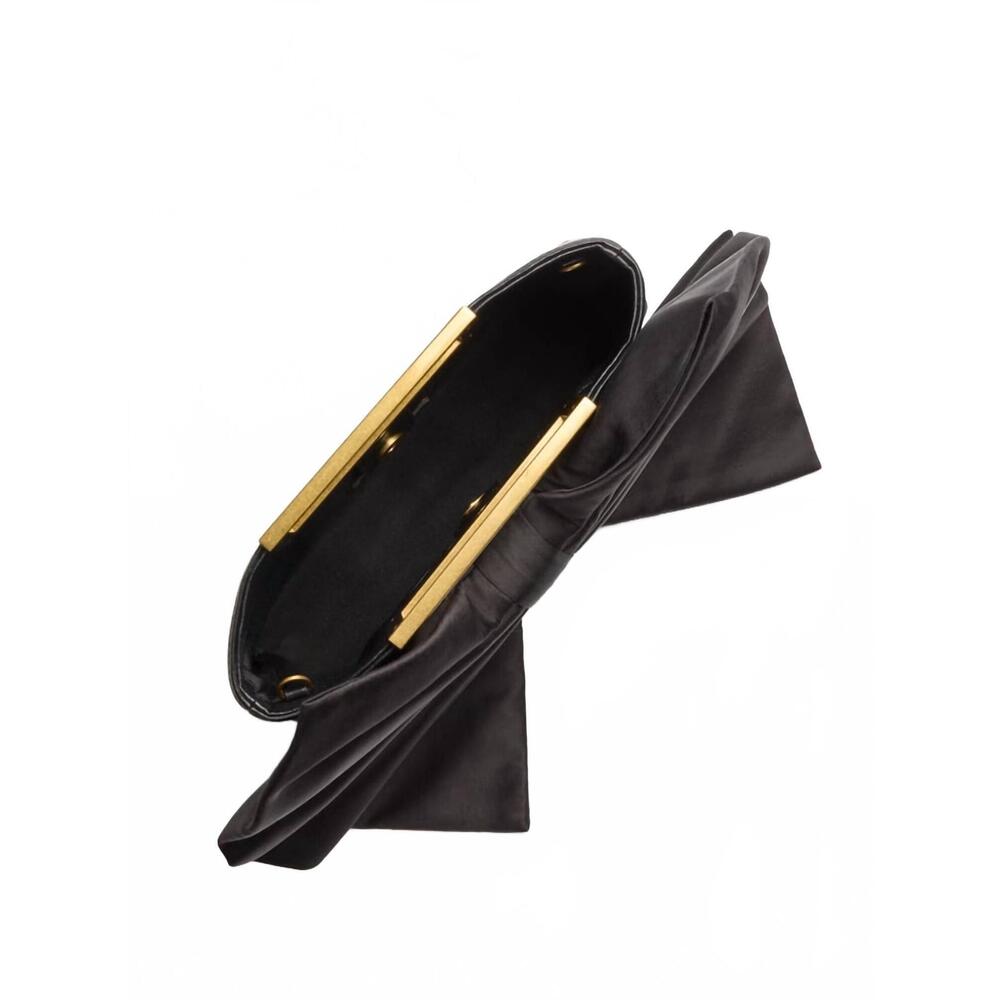 NEW ALICE + OLIVIA women's raven bow bag in black - Picture 4 of 4